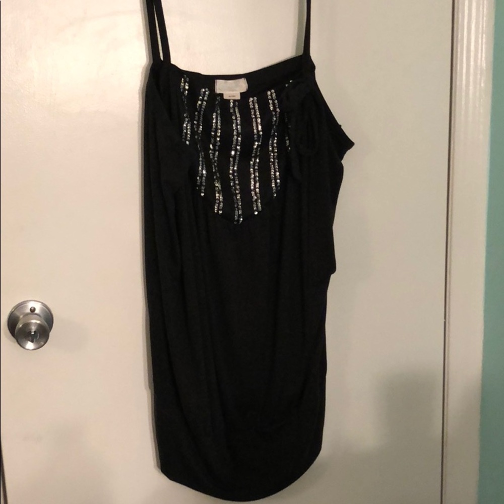 Maurice’s black tank with sequins